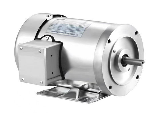 NEMA 56C TEFC स्टेनलेस स्टील मोटर थ्री फेज़ वाशडाउन IP55 1HP 1745RPM
