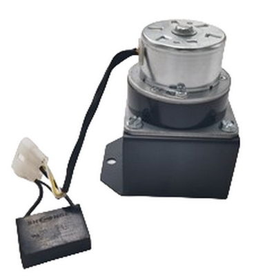 5.5W 0.05A 2.4RPM पेलेट ऑगर मोटर शेड पोल उच्च दक्षता के साथ धातु ब्रैकेट के साथ
