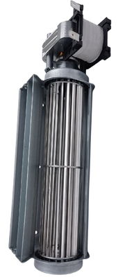 45 मिमी एसी क्रॉस ब्लोअर कूलिंग ब्लोअर फैन 26W 0.4A 120VAC 60HZ UL एजेंसी