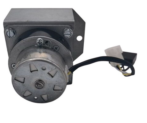 5.5W 2.4RPM पेलेट ऑगर मोटर पेलेट स्टोव ऑगर शाफ्ट शेड पोल मेटल ब्रैकेट के साथ