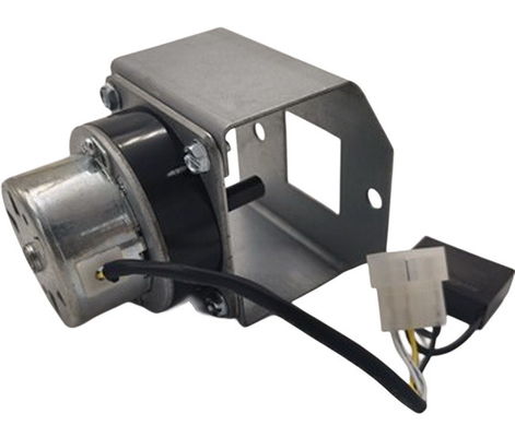 5.5W 2.4RPM पेलेट ऑगर मोटर पेलेट स्टोव ऑगर शाफ्ट शेड पोल मेटल ब्रैकेट के साथ