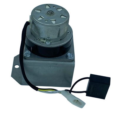 5.5W 2.4RPM पेलेट ऑगर मोटर पेलेट स्टोव ऑगर शाफ्ट शेड पोल मेटल ब्रैकेट के साथ