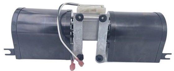 एसी शेड पोल कन्वेक्शन फैन मोटर बॉल बेयरिंग 64W 1.0A 115V 4X4 स्क्विरल केज