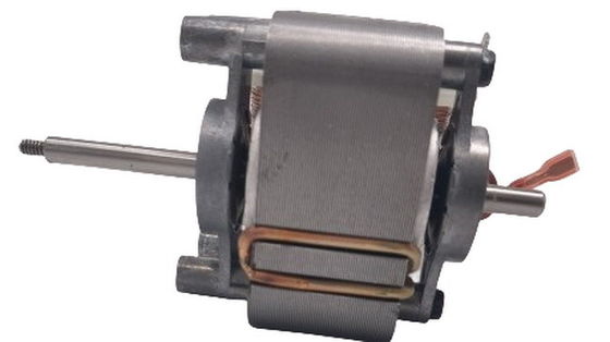 2.38" 37W सी फ्रेम इलेक्ट्रिक फैन मोटर्स एसी स्वतंत्र ग्राउंडिंग तार के साथ छायादार पोल
