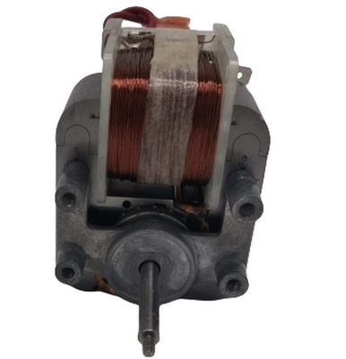 2.38" 37W सी फ्रेम इलेक्ट्रिक फैन मोटर्स एसी स्वतंत्र ग्राउंडिंग तार के साथ छायादार पोल