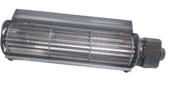 65mmx 240mm AC क्रॉसफ्लो ब्लोअर फैन 48W 0.78A मल्टीपल माउंटिंग संरचनाओं में
