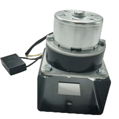 5.5W 0.05A 2.4RPM पेलेट ऑगर मोटर शेड पोल उच्च दक्षता के साथ धातु ब्रैकेट के साथ