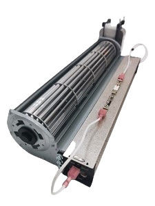 पीटीसी हीटर तत्व के साथ 27W क्रॉस फ्लो ब्लोअर फैन 120V 60HZ के लिए