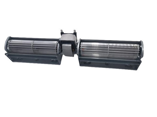 42W डबल केज क्रॉस फ्लो ब्लोअर फैन 48 मिमी व्यास एसी उच्च तापमान चर माउंटिंग